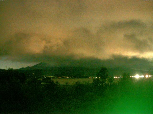 山中湖からの富士山