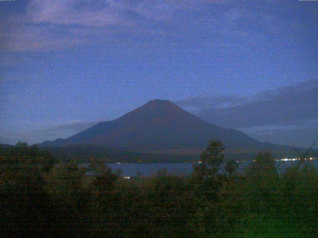 山中湖からの富士山