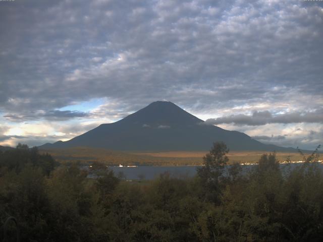 山中湖からの富士山