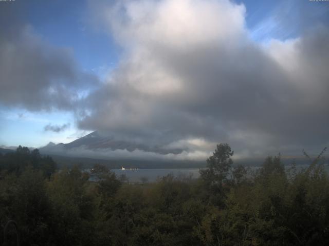 山中湖からの富士山