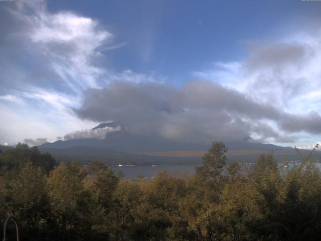 山中湖からの富士山