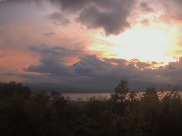 山中湖からの富士山