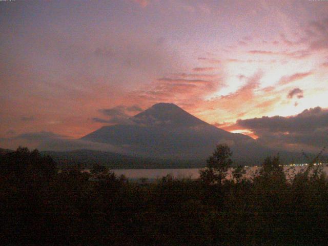 山中湖からの富士山