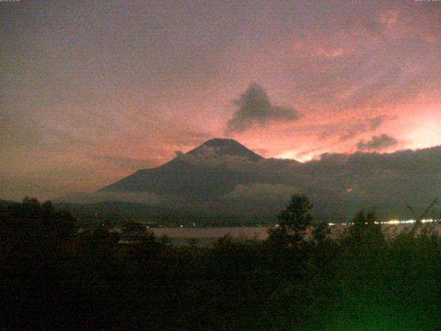 山中湖からの富士山