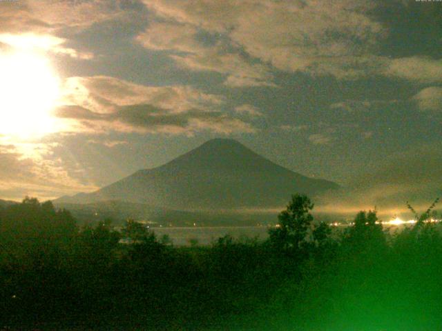 山中湖からの富士山