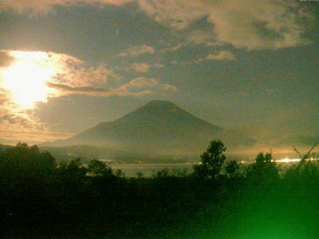 山中湖からの富士山