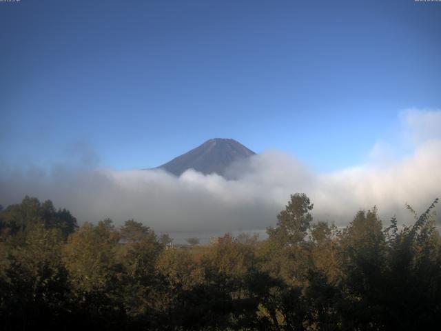 山中湖からの富士山