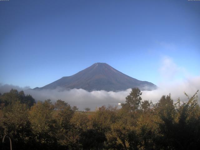 山中湖からの富士山