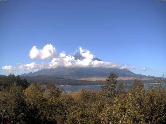 山中湖からの富士山