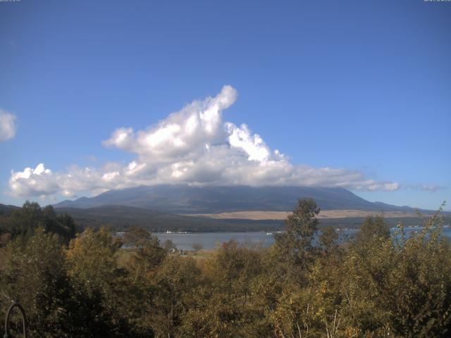 山中湖からの富士山