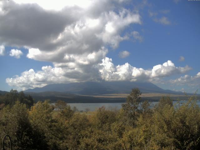 山中湖からの富士山