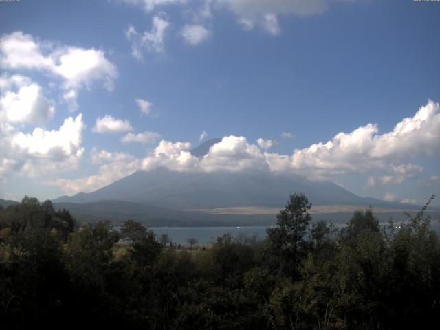 山中湖からの富士山