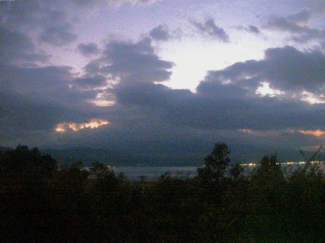 山中湖からの富士山