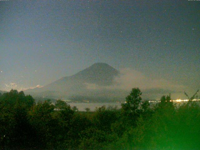 山中湖からの富士山