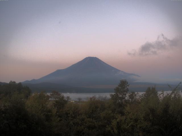 山中湖からの富士山