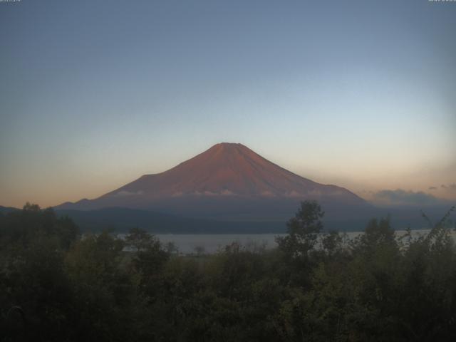 山中湖からの富士山