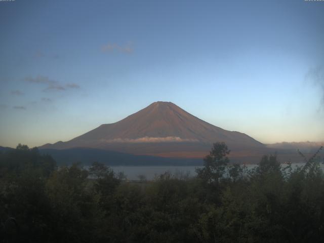 山中湖からの富士山