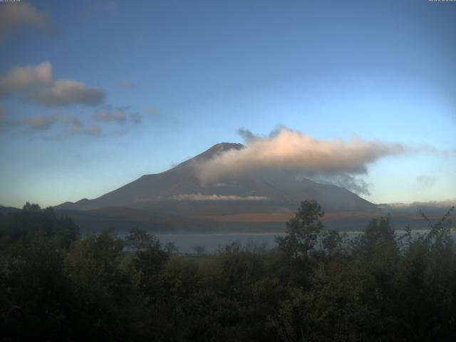 山中湖からの富士山