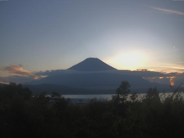 山中湖からの富士山