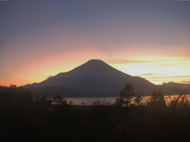 山中湖からの富士山