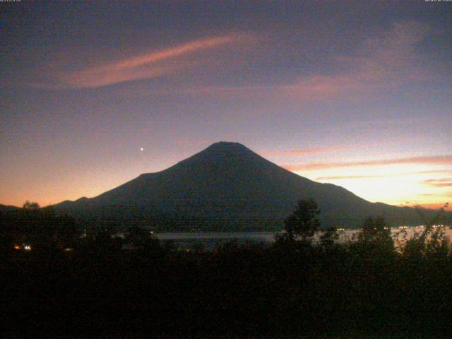 山中湖からの富士山