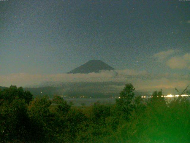 山中湖からの富士山