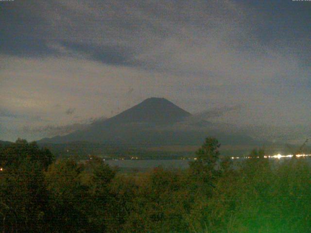 山中湖からの富士山