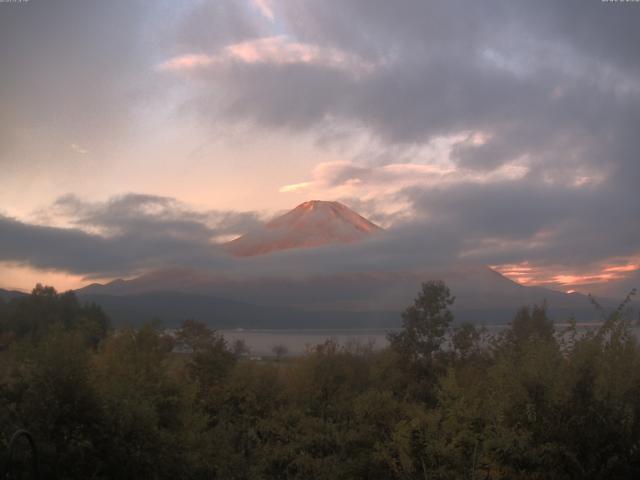 山中湖からの富士山