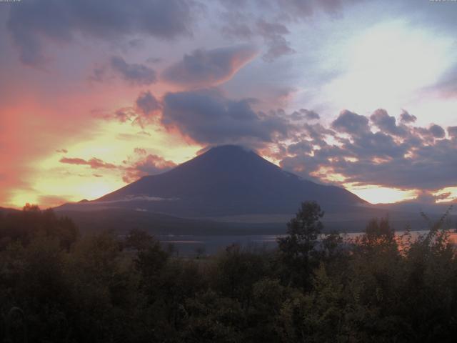 山中湖からの富士山