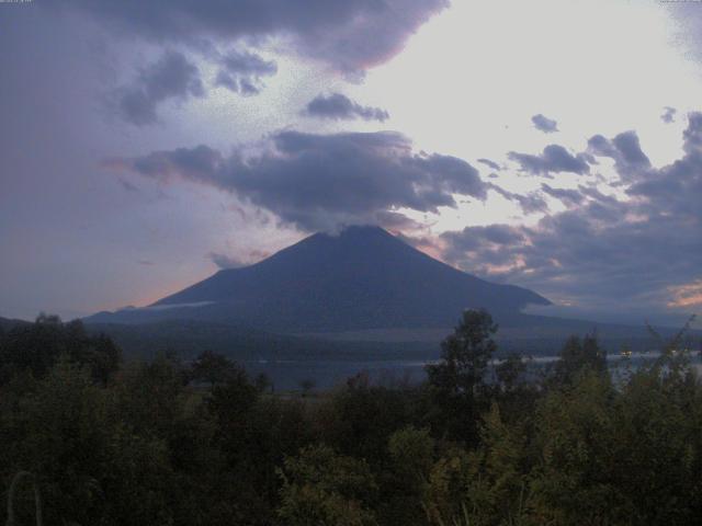 山中湖からの富士山