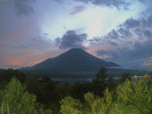 山中湖からの富士山