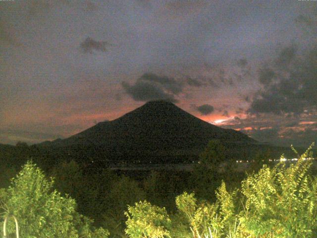 山中湖からの富士山