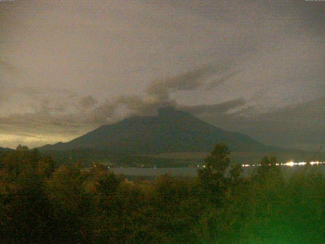 山中湖からの富士山