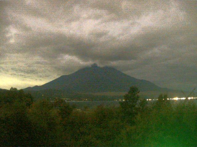 山中湖からの富士山