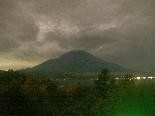 山中湖からの富士山