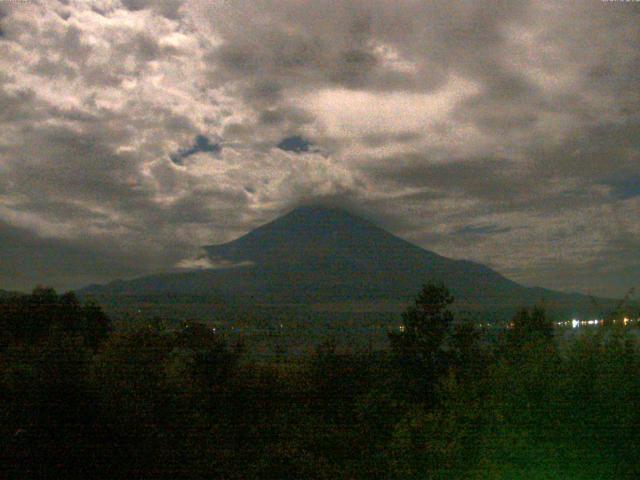 山中湖からの富士山