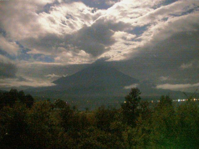 山中湖からの富士山