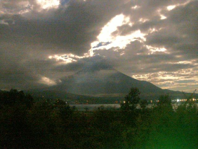 山中湖からの富士山