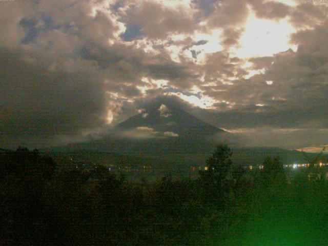 山中湖からの富士山