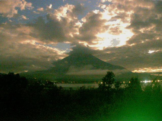 山中湖からの富士山