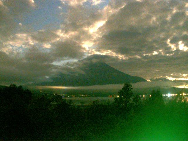 山中湖からの富士山