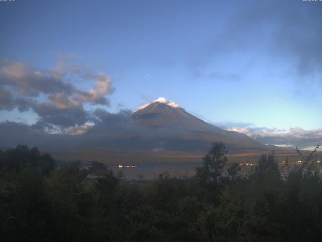 山中湖からの富士山