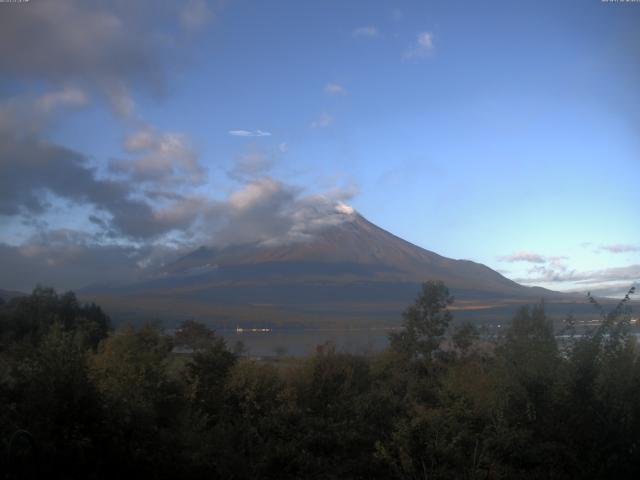 山中湖からの富士山