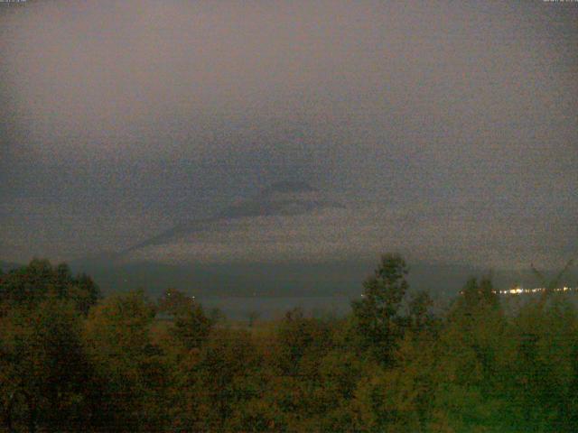 山中湖からの富士山