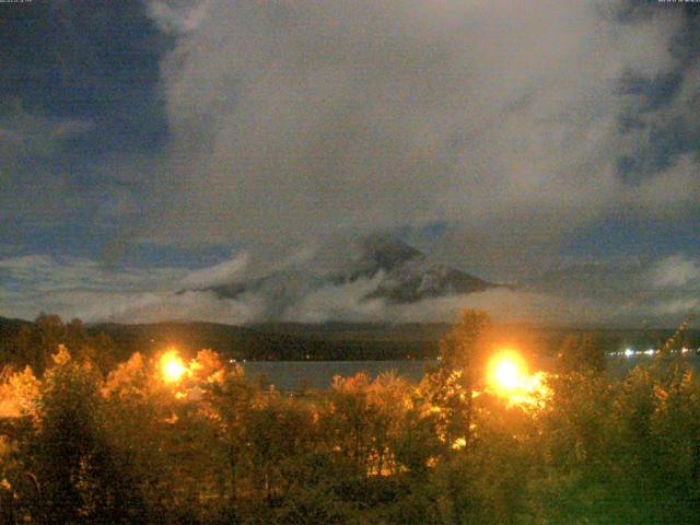 山中湖からの富士山