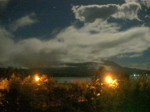 山中湖からの富士山