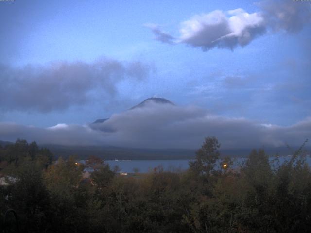 山中湖からの富士山