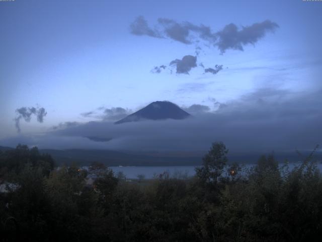 山中湖からの富士山