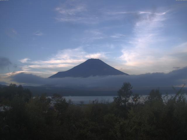 山中湖からの富士山