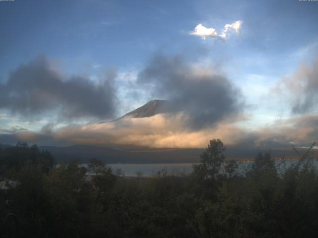 山中湖からの富士山